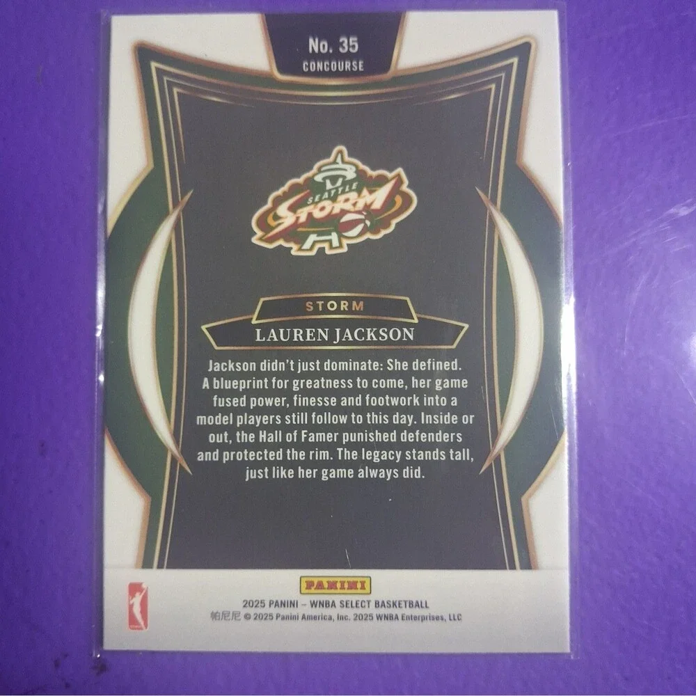 2025 Panini Select WNBA - Concourse Lauren Jackson #35